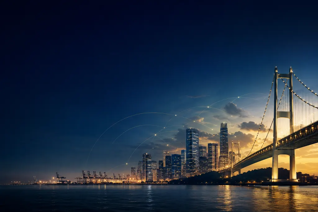 AXION global platform skyline and bridge