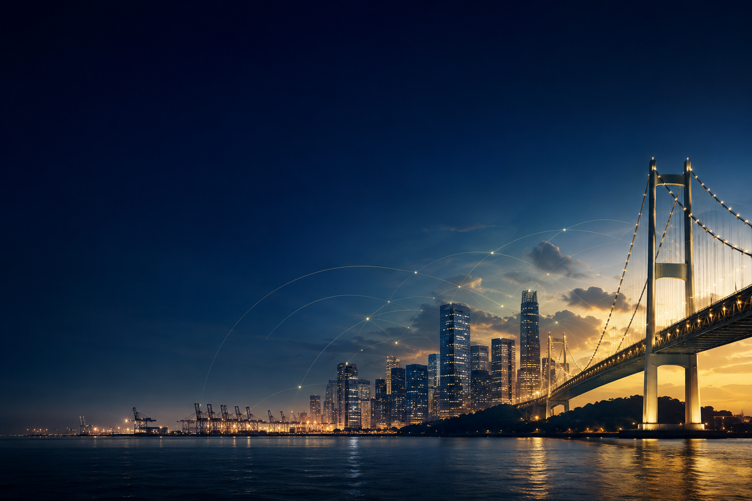 AXION global platform skyline and bridge
